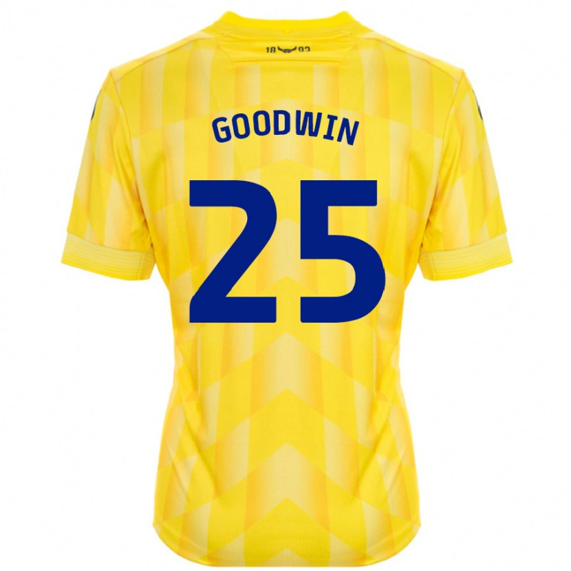 Danxen Herren Will Goodwin #25 Gelb Heimtrikot Trikot 2024/25 T-Shirt Schweiz