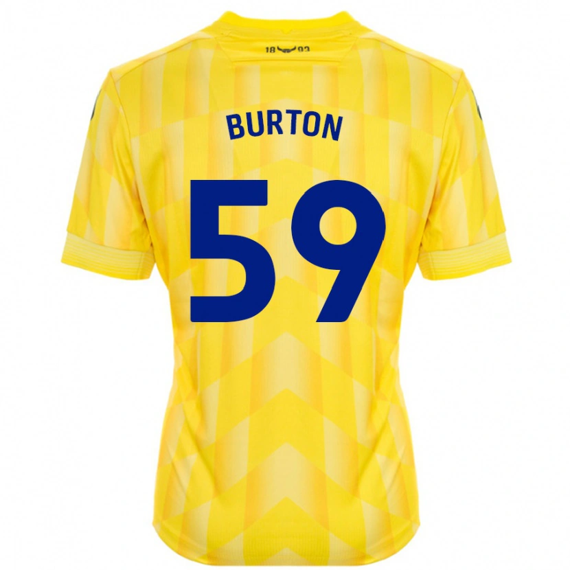 Danxen Herren Kasway Burton #59 Gelb Heimtrikot Trikot 2024/25 T-Shirt Schweiz