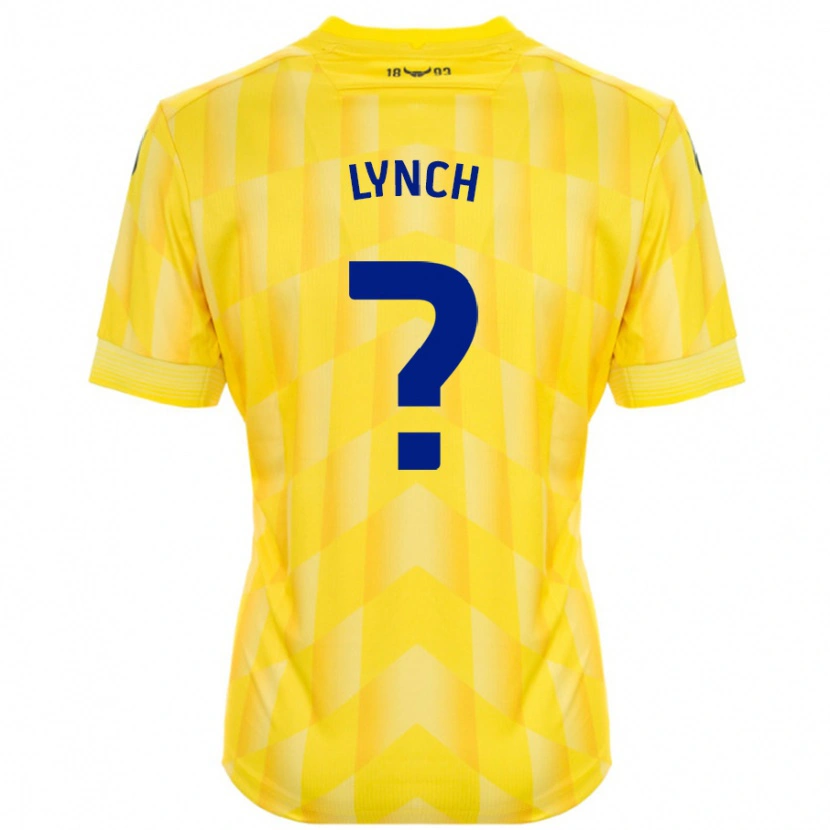 Danxen Herren Bobby Lynch #0 Gelb Heimtrikot Trikot 2024/25 T-Shirt Schweiz