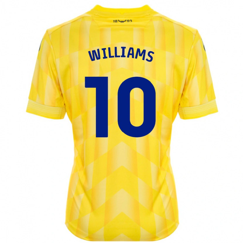 Danxen Herren Cheryl Williams #10 Gelb Heimtrikot Trikot 2024/25 T-Shirt Schweiz