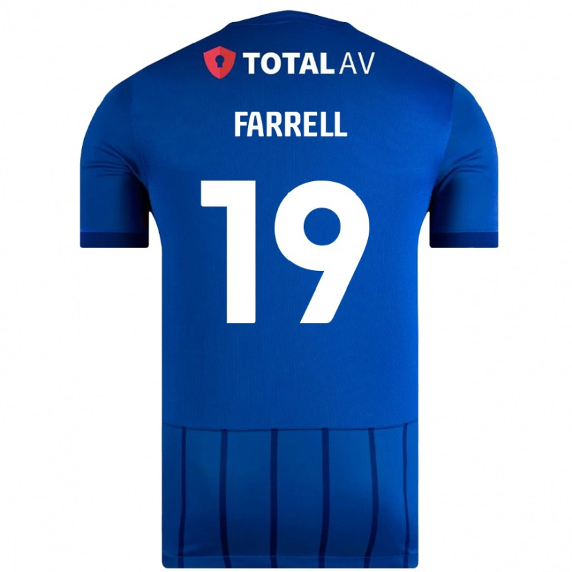Danxen Herren Jacob Farrell #19 Blau Heimtrikot Trikot 2024/25 T-Shirt Schweiz