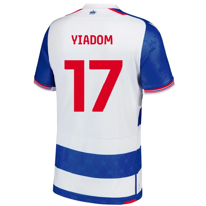 Danxen Herren Andy Yiadom #17 Blau Weiß Heimtrikot Trikot 2024/25 T-Shirt Schweiz