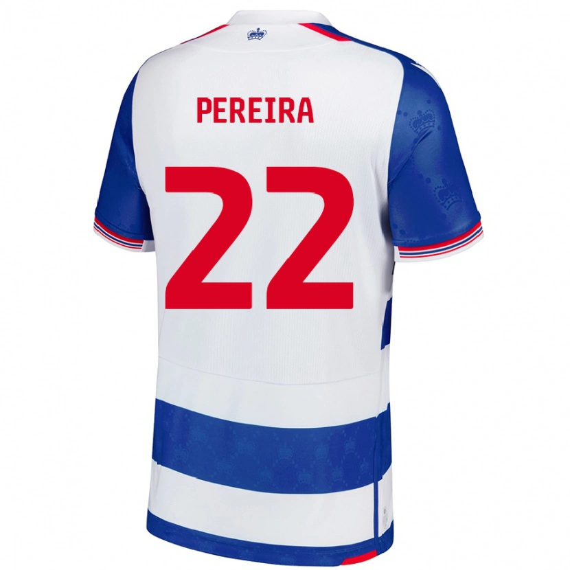 Danxen Herren Joel Pereira #22 Blau Weiß Heimtrikot Trikot 2024/25 T-Shirt Schweiz