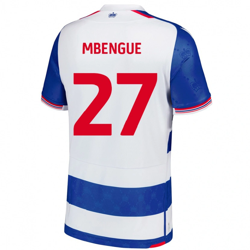 Danxen Herren Amadou Salif Mbengue #27 Blau Weiß Heimtrikot Trikot 2024/25 T-Shirt Schweiz