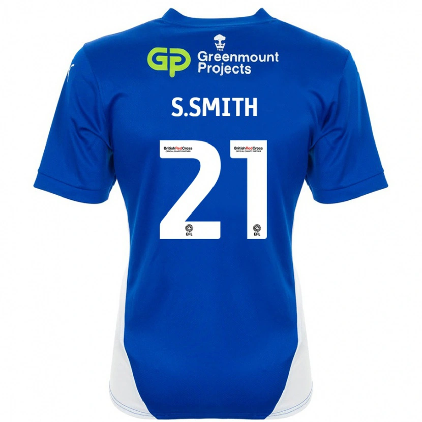 Danxen Herren Scott Smith #21 Blau Weiß Heimtrikot Trikot 2024/25 T-Shirt Schweiz