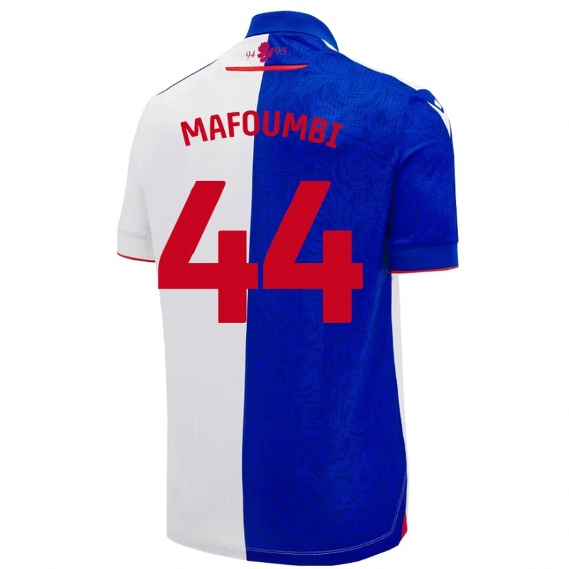 Danxen Herren Exaucé Mafoumbi #44 Himmelblau Weiß Heimtrikot Trikot 2024/25 T-Shirt Schweiz