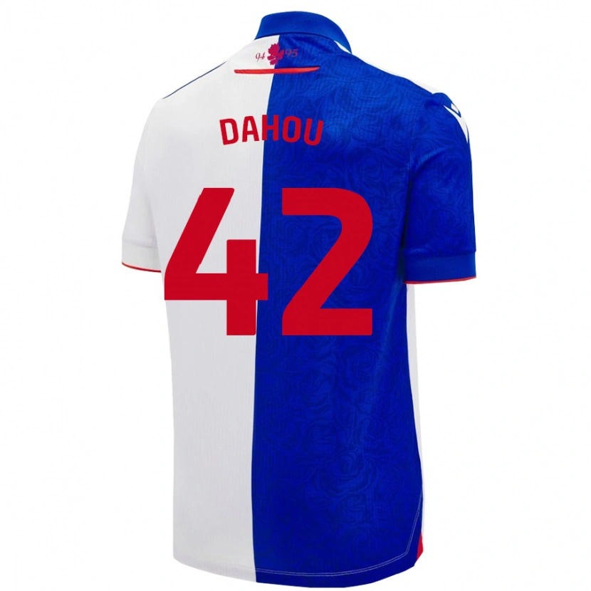 Danxen Herren Jemima Dahou #42 Himmelblau Weiß Heimtrikot Trikot 2024/25 T-Shirt Schweiz