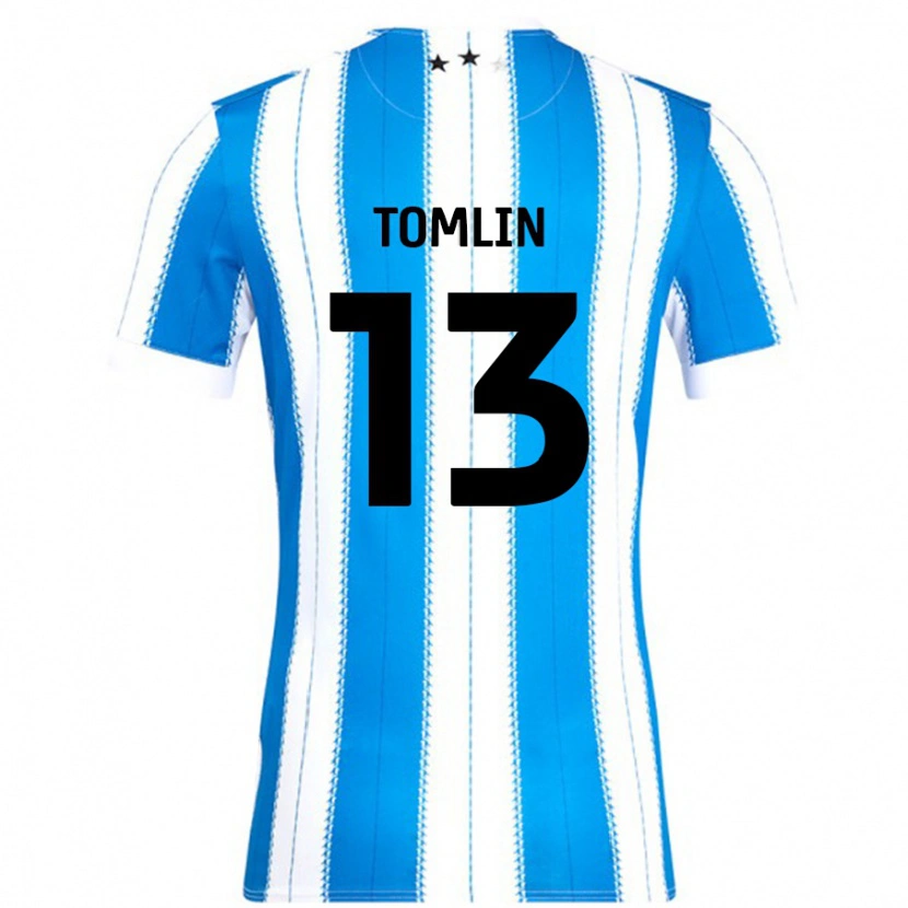 Danxen Herren Phoebe Tomlin #13 Blau Weiß Heimtrikot Trikot 2024/25 T-Shirt Schweiz