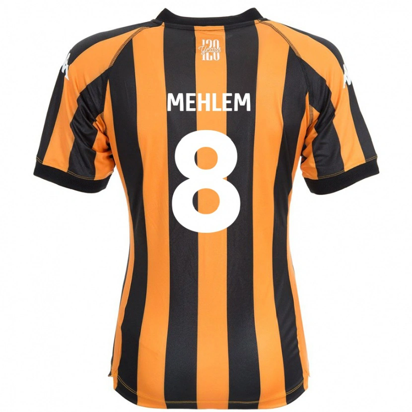 Danxen Herren Marvin Mehlem #8 Schwarz Bernstein Heimtrikot Trikot 2024/25 T-Shirt Schweiz