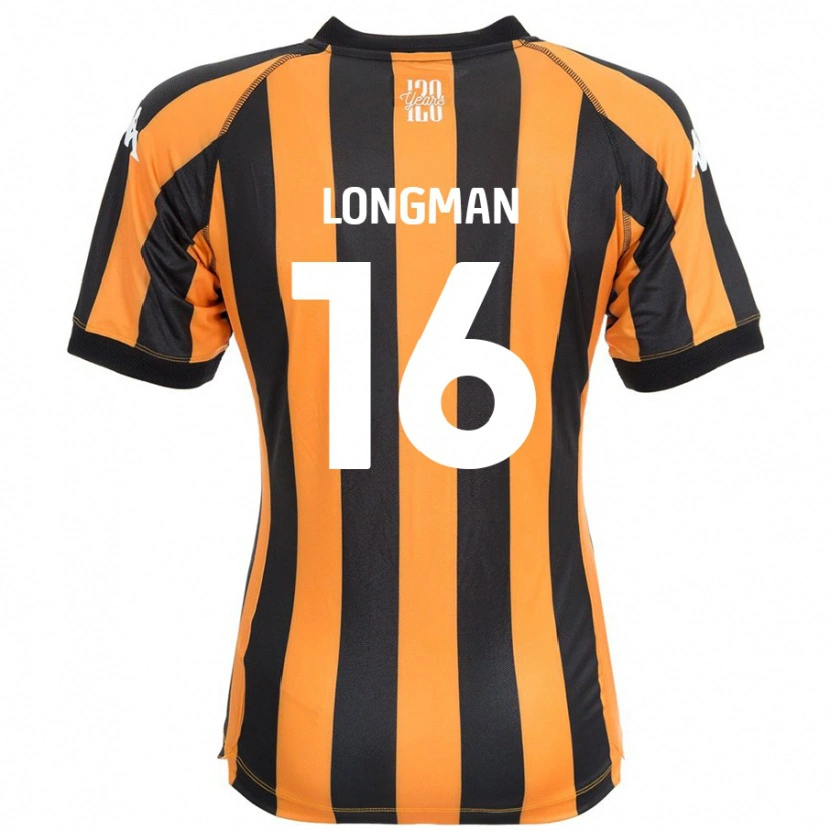 Danxen Herren Ryan Longman #16 Schwarz Bernstein Heimtrikot Trikot 2024/25 T-Shirt Schweiz