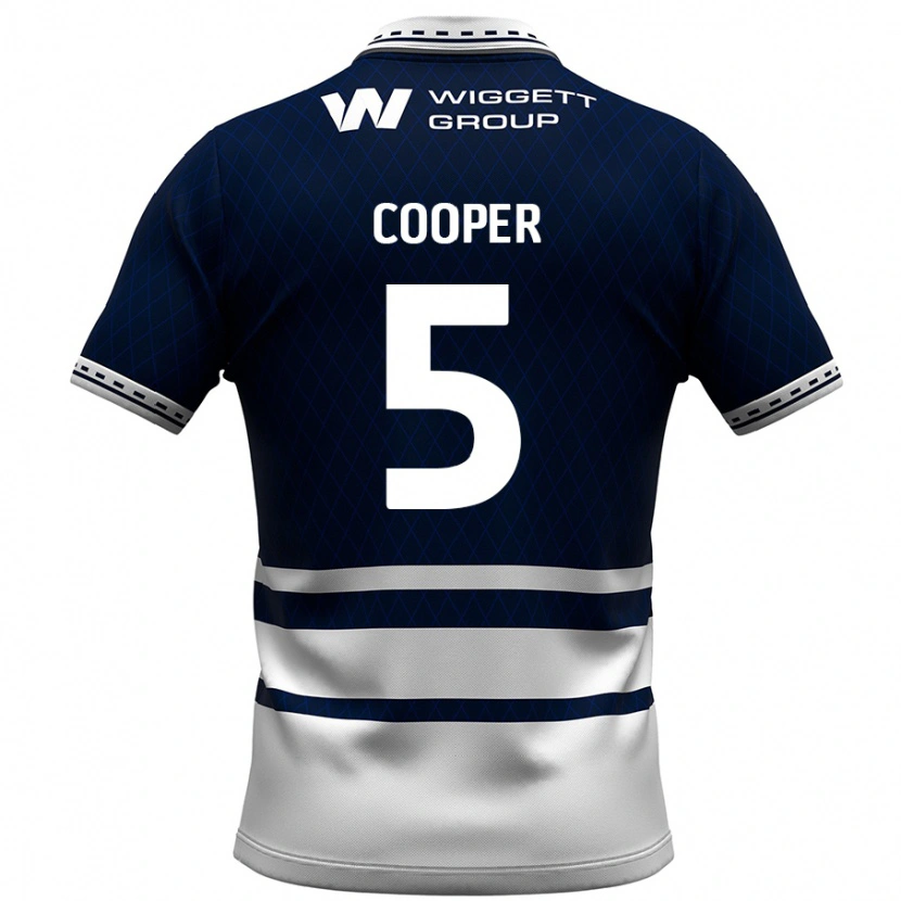 Danxen Herren Jake Cooper #5 Marineblau Weiß Heimtrikot Trikot 2024/25 T-Shirt Schweiz