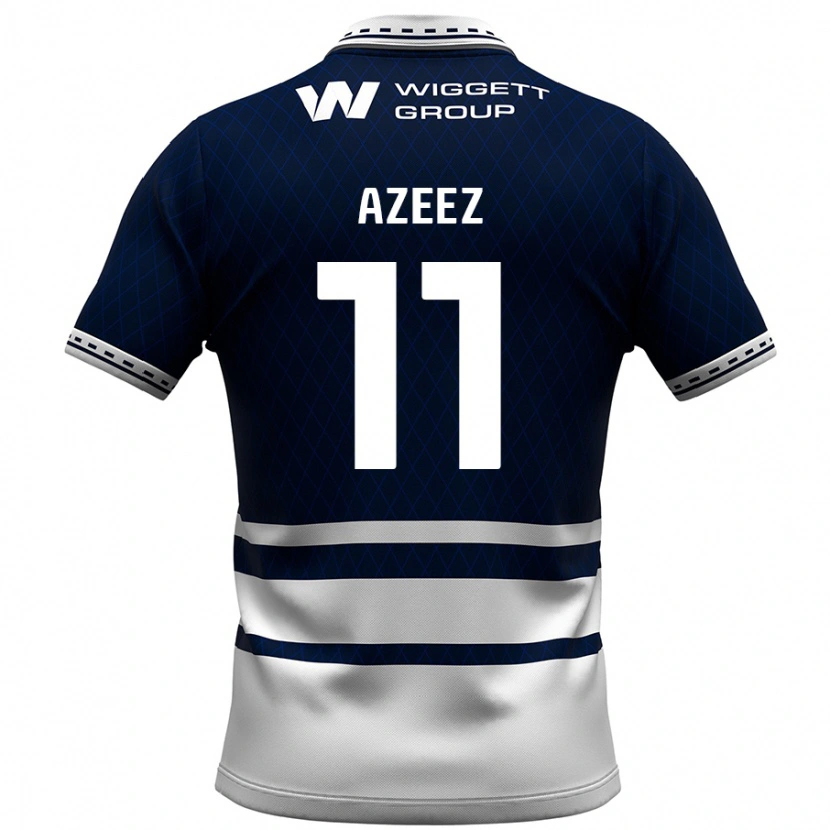 Danxen Herren Femi Azeez #11 Marineblau Weiß Heimtrikot Trikot 2024/25 T-Shirt Schweiz