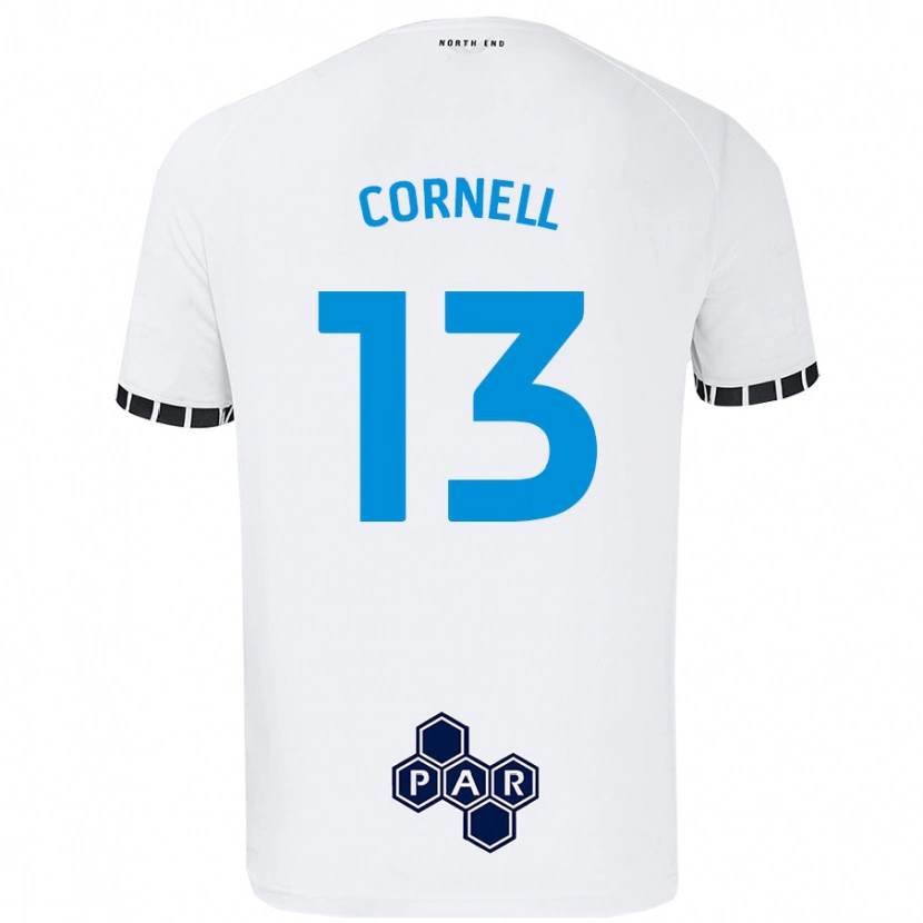Danxen Herren David Cornell #13 Weiß Heimtrikot Trikot 2024/25 T-Shirt Schweiz