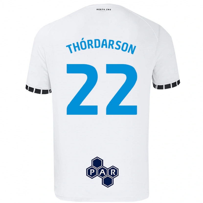 Danxen Herren Stefán Teitur Thórdarson #22 Weiß Heimtrikot Trikot 2024/25 T-Shirt Schweiz