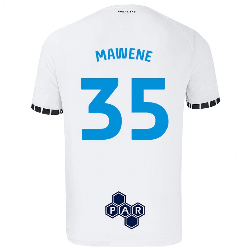 Danxen Herren Noah Mawene #35 Weiß Heimtrikot Trikot 2024/25 T-Shirt Schweiz
