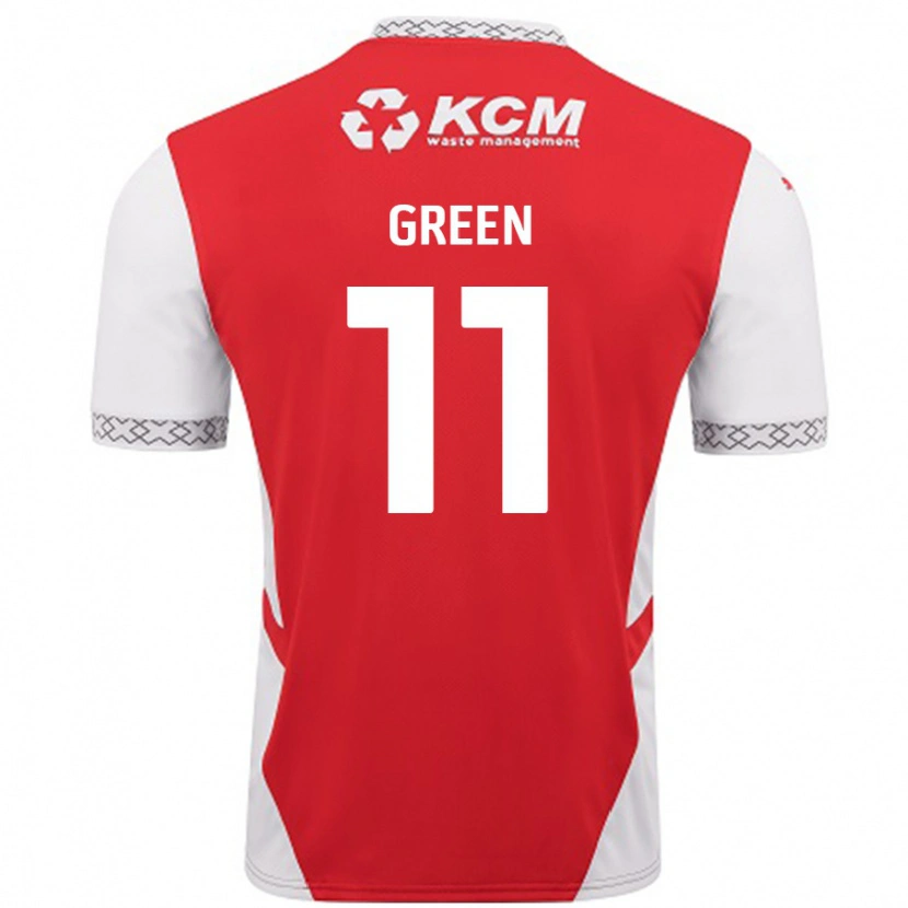 Danxen Herren Andre Green #11 Rot Weiß Heimtrikot Trikot 2024/25 T-Shirt Schweiz