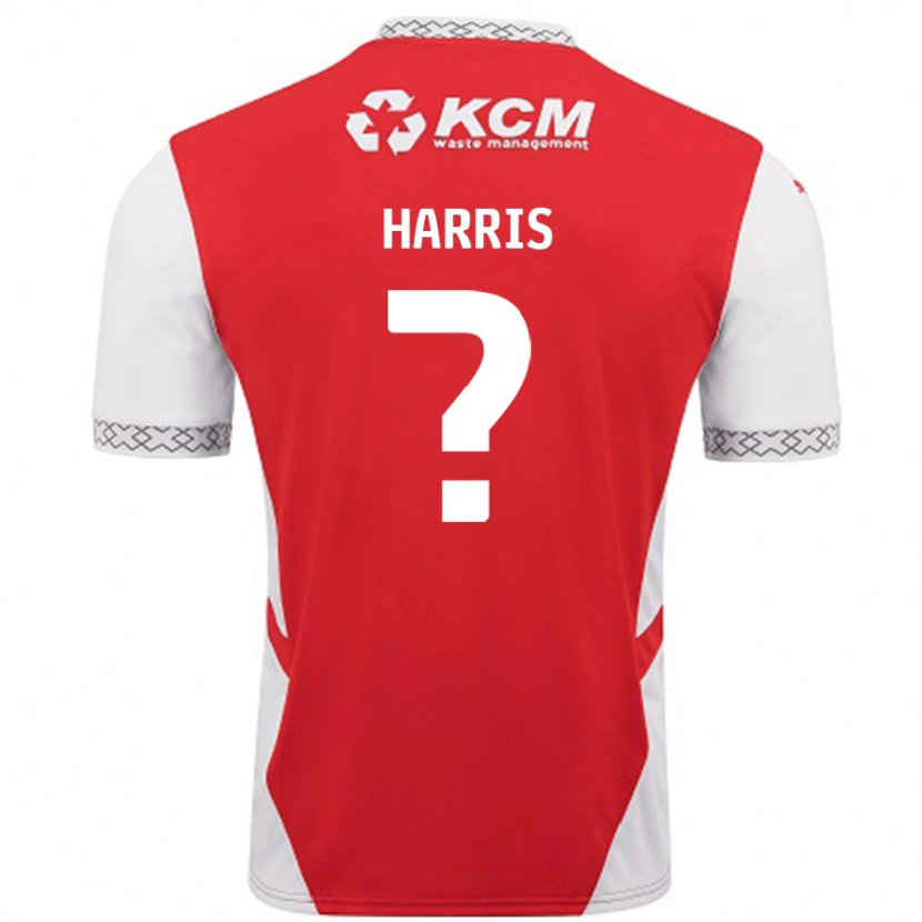 Danxen Herren Harris #0 Rot Weiß Heimtrikot Trikot 2024/25 T-Shirt Schweiz