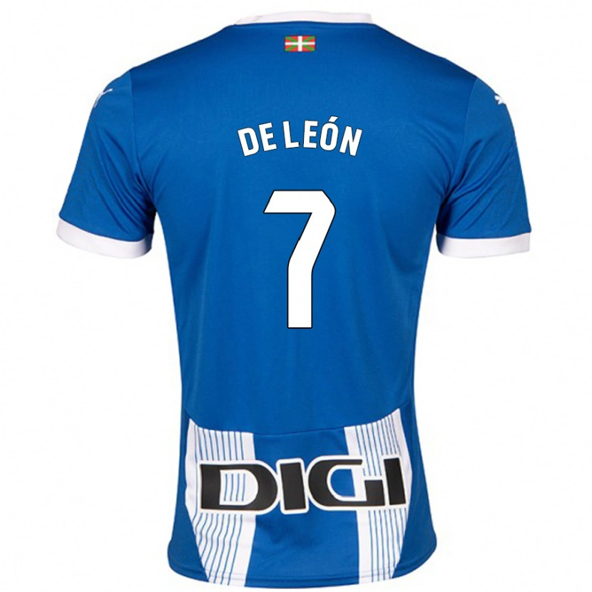 Danxen Herren José De León #7 Blau Heimtrikot Trikot 2024/25 T-Shirt Schweiz