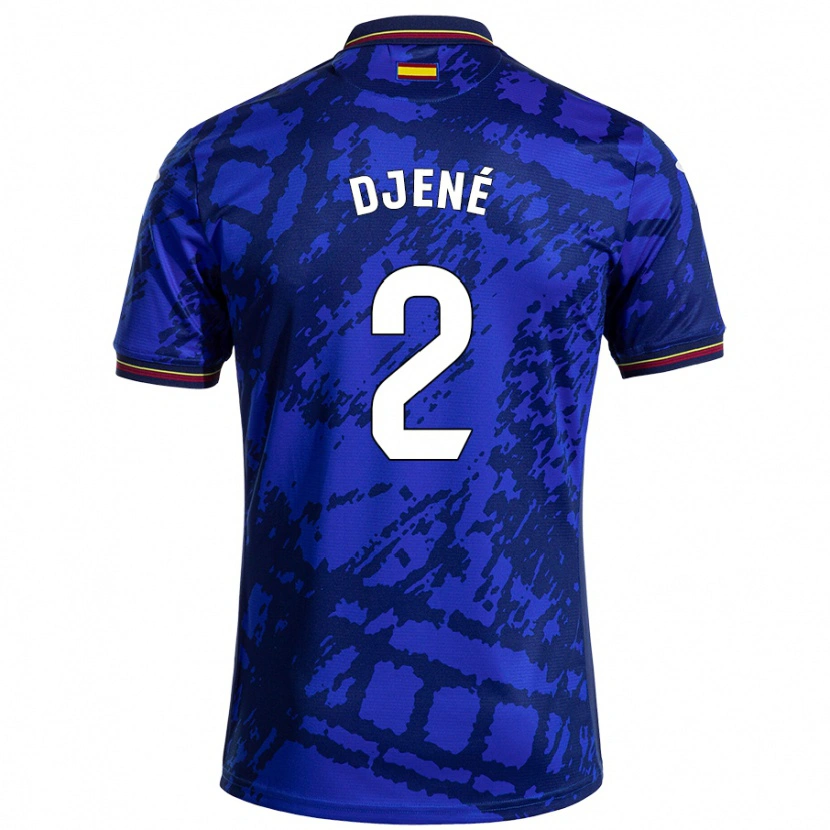 Danxen Herren Djené #2 Dunkleres Blau Heimtrikot Trikot 2024/25 T-Shirt Schweiz