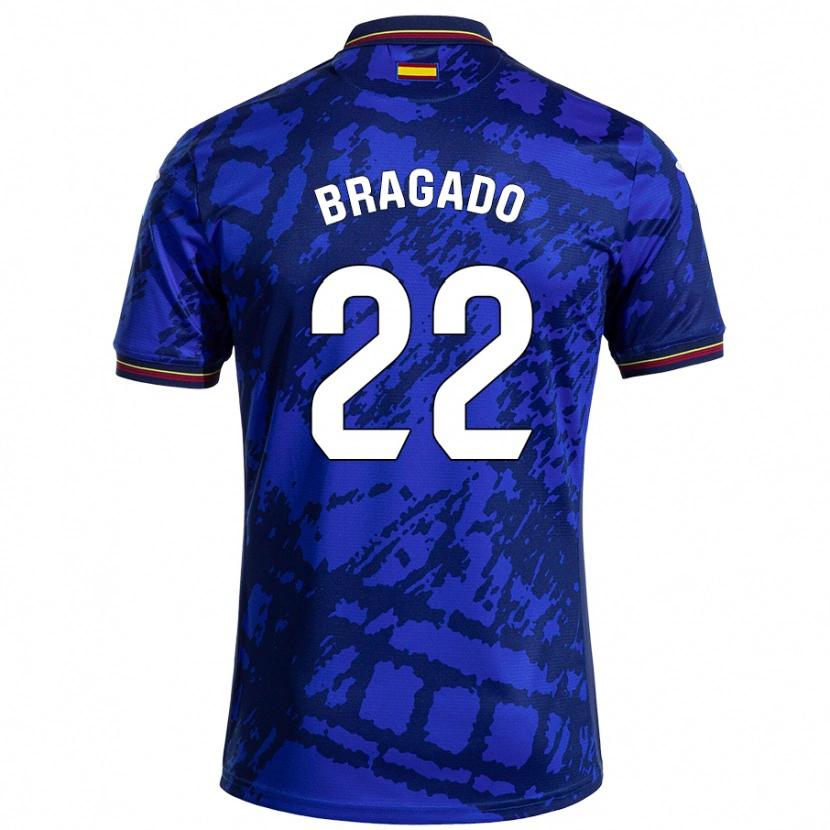 Danxen Herren Alonso Bragado #22 Dunkleres Blau Heimtrikot Trikot 2024/25 T-Shirt Schweiz