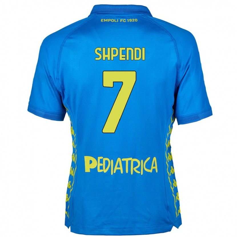 Danxen Herren Stiven Shpendi #7 Blau Heimtrikot Trikot 2024/25 T-Shirt Schweiz