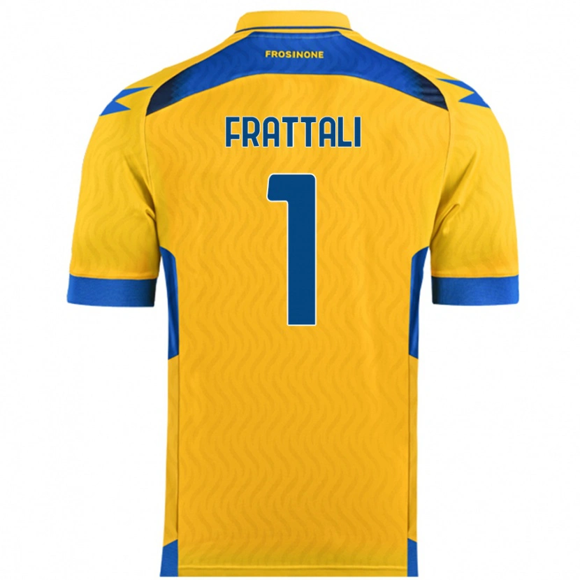 Danxen Herren Pierluigi Frattali #1 Gelb Heimtrikot Trikot 2024/25 T-Shirt Schweiz