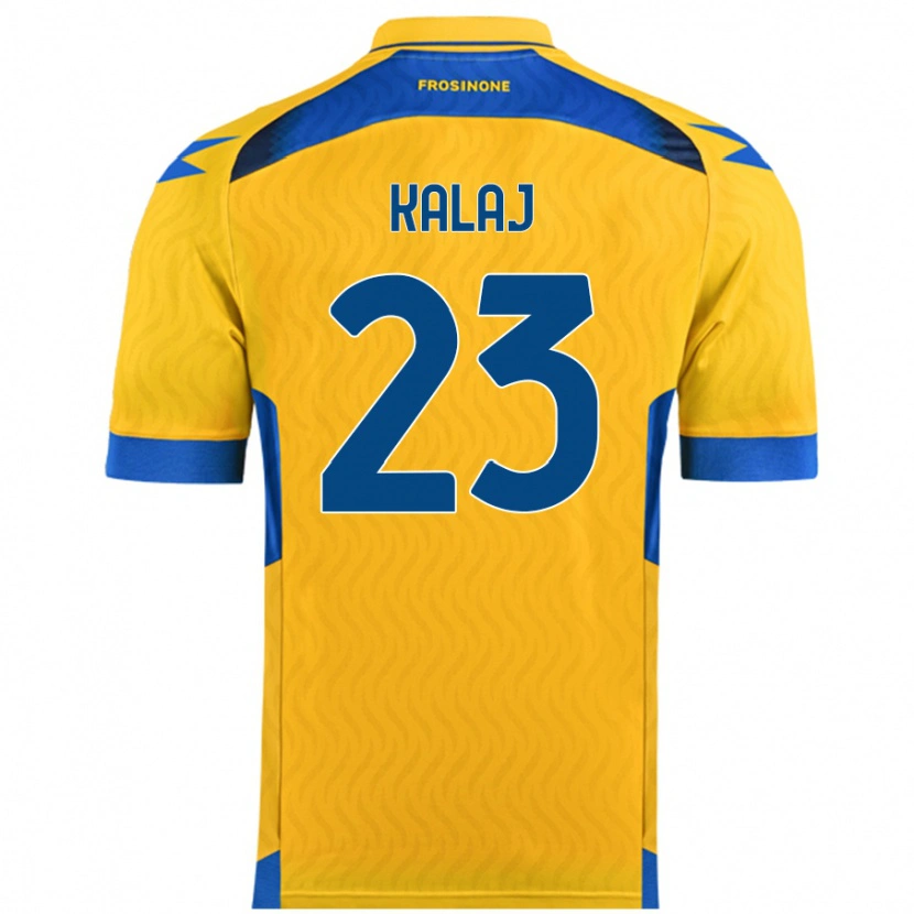 Danxen Herren Sergio Kalaj #23 Gelb Heimtrikot Trikot 2024/25 T-Shirt Schweiz