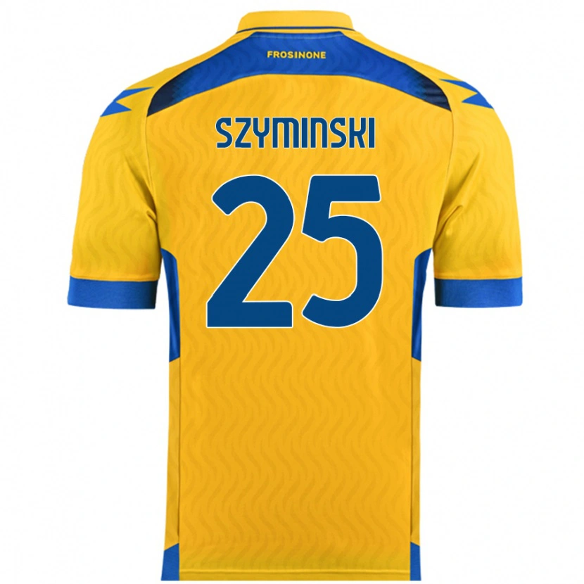Danxen Herren Przemyslaw Szyminski #25 Gelb Heimtrikot Trikot 2024/25 T-Shirt Schweiz
