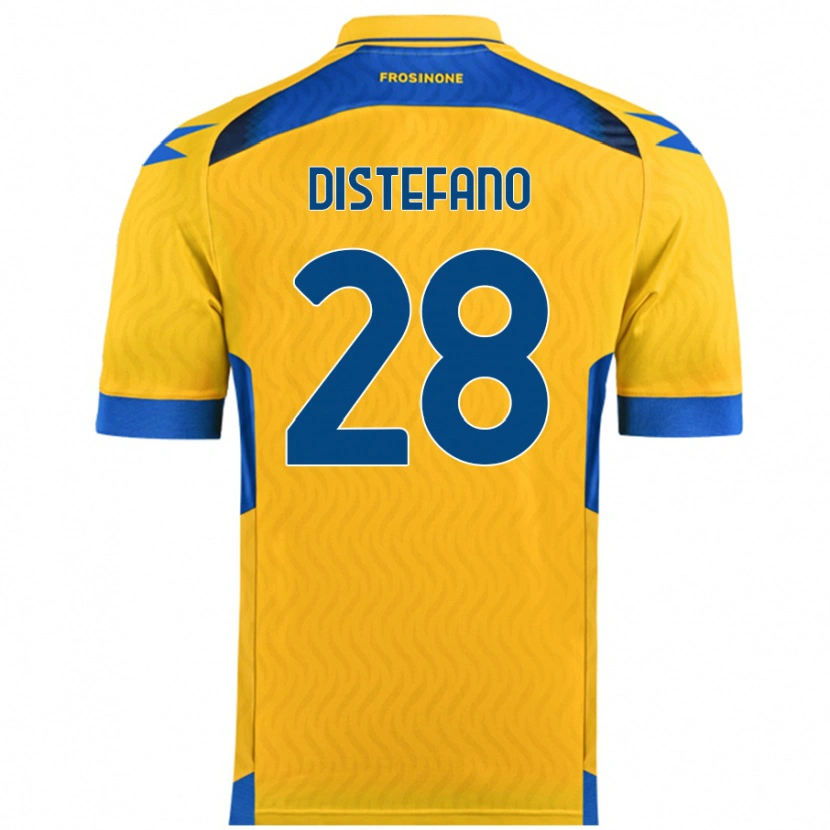 Danxen Herren Filippo Distefano #28 Gelb Heimtrikot Trikot 2024/25 T-Shirt Schweiz