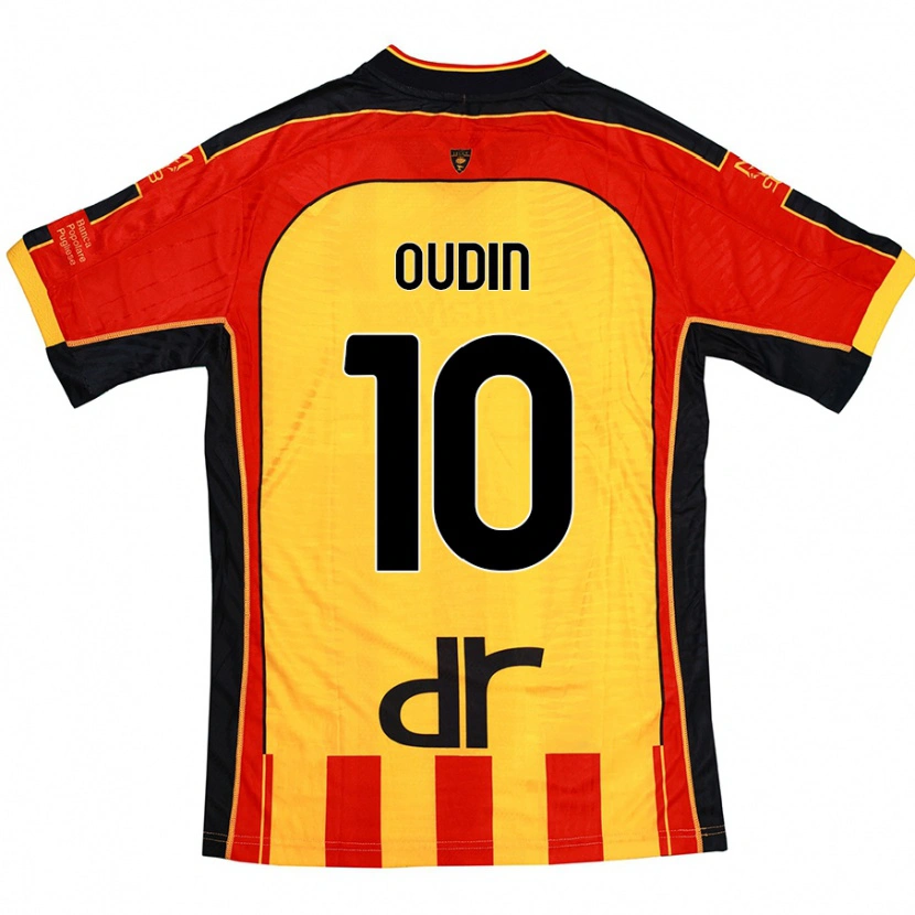 Danxen Herren Rémi Oudin #10 Gelb Rot Heimtrikot Trikot 2024/25 T-Shirt Schweiz