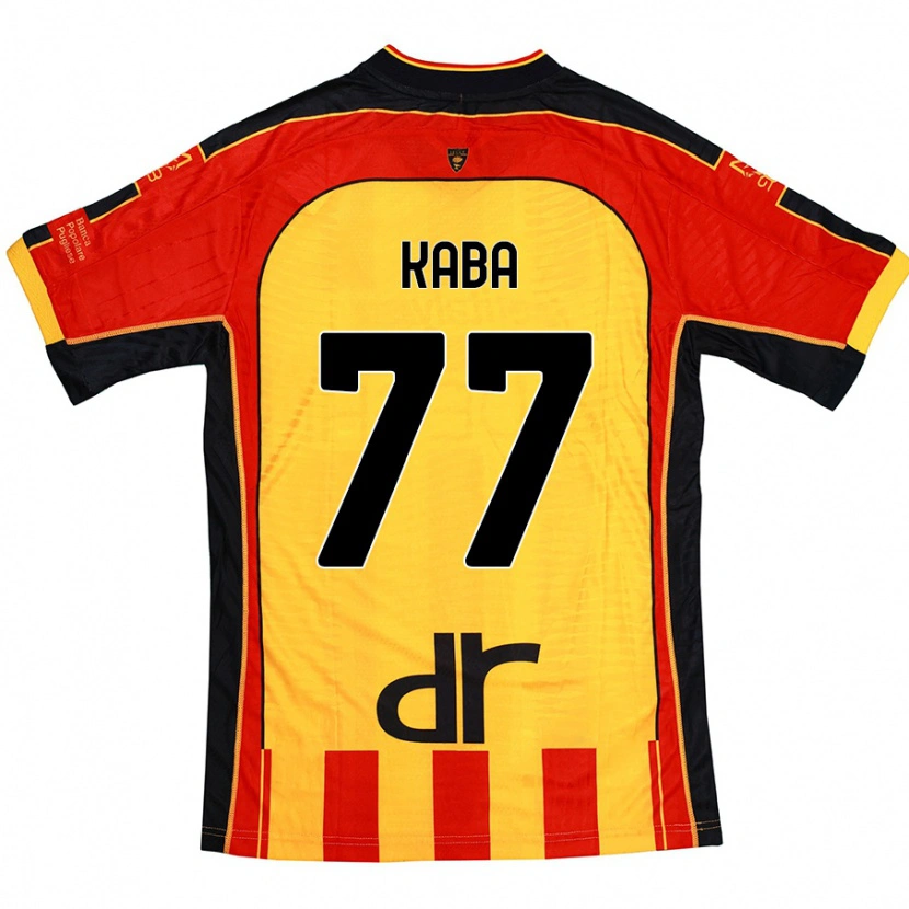 Danxen Herren Mohamed Kaba #77 Gelb Rot Heimtrikot Trikot 2024/25 T-Shirt Schweiz