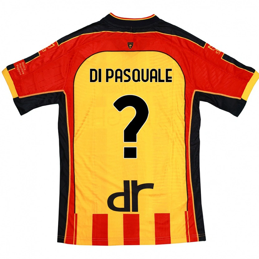 Danxen Herren Alessandro Di Pasquale #0 Gelb Rot Heimtrikot Trikot 2024/25 T-Shirt Schweiz