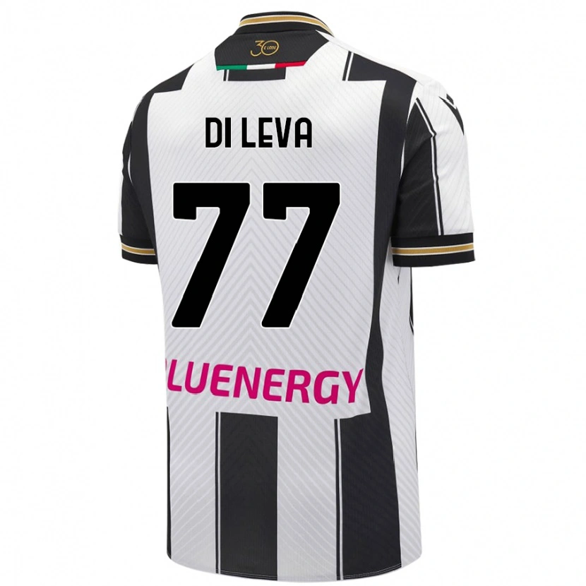 Danxen Herren Vincenzo Di Leva #77 Weiß Schwarz Heimtrikot Trikot 2024/25 T-Shirt Schweiz