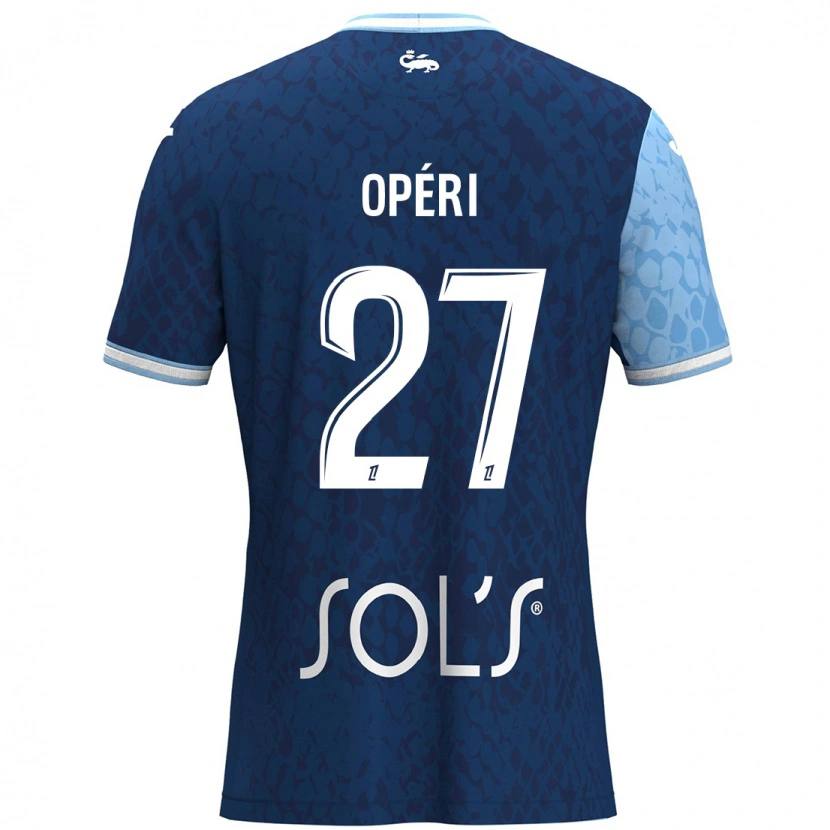 Danxen Herren Christopher Operi #27 Himmelblau Dunkelblau Heimtrikot Trikot 2024/25 T-Shirt Schweiz
