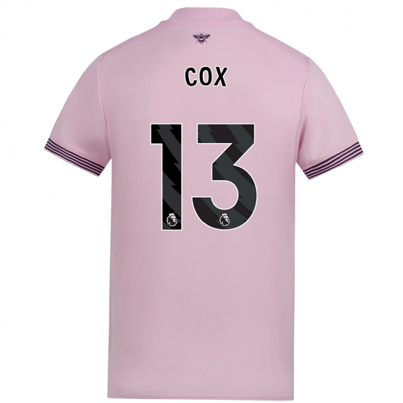 Danxen Herren Matthew Cox #13 Rosa Auswärtstrikot Trikot 2024/25 T-Shirt Schweiz
