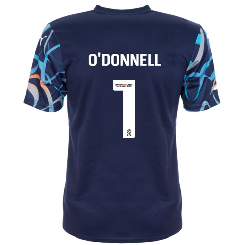 Danxen Herren Richard O'donnell #1 Marineblau Auswärtstrikot Trikot 2024/25 T-Shirt Schweiz