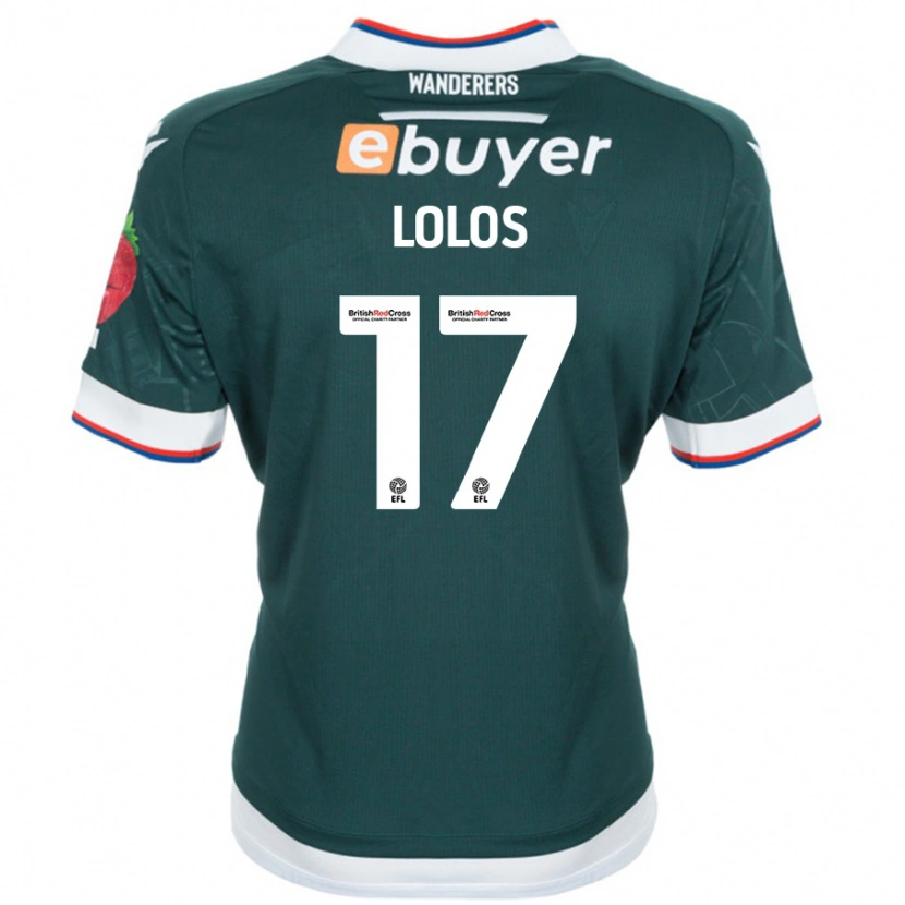 Danxen Herren Klaidi Lolos #17 Dunkelgrün Auswärtstrikot Trikot 2024/25 T-Shirt Schweiz