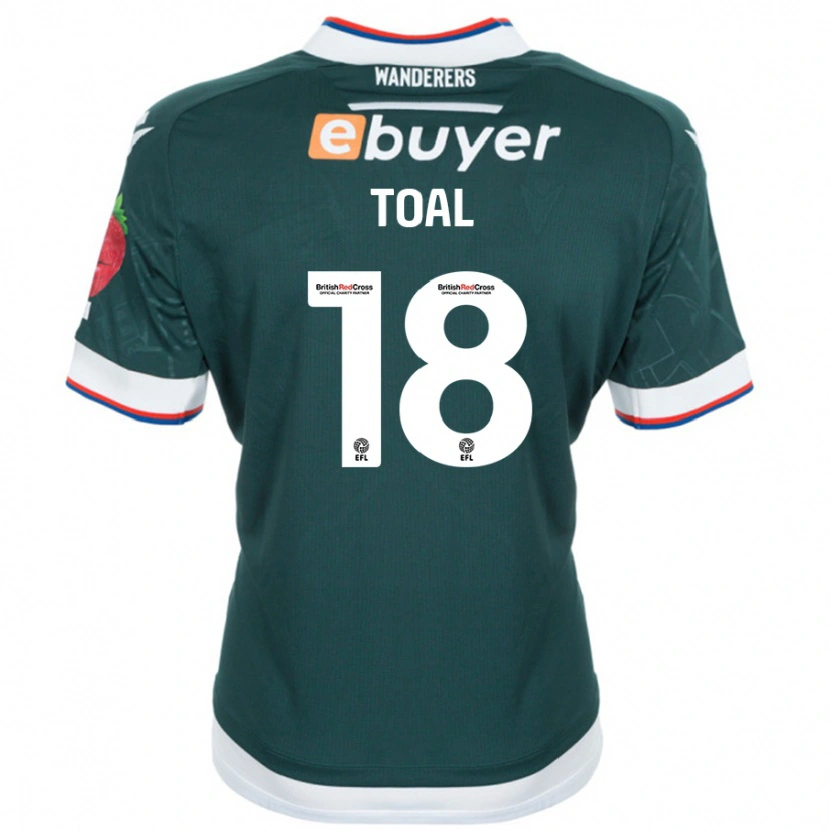Danxen Herren Eoin Toal #18 Dunkelgrün Auswärtstrikot Trikot 2024/25 T-Shirt Schweiz