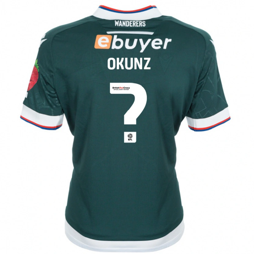 Danxen Herren Danny Okunz #0 Dunkelgrün Auswärtstrikot Trikot 2024/25 T-Shirt Schweiz