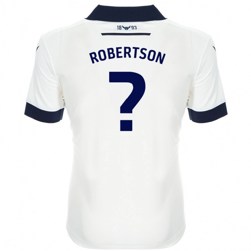 Danxen Herren Maddie Robertson #0 Weiß Marineblau Auswärtstrikot Trikot 2024/25 T-Shirt Schweiz