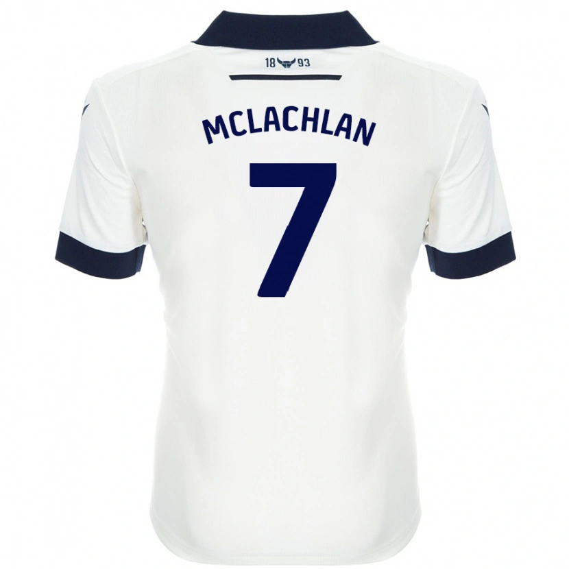 Danxen Herren Daisy Mclachlan #7 Weiß Marineblau Auswärtstrikot Trikot 2024/25 T-Shirt Schweiz