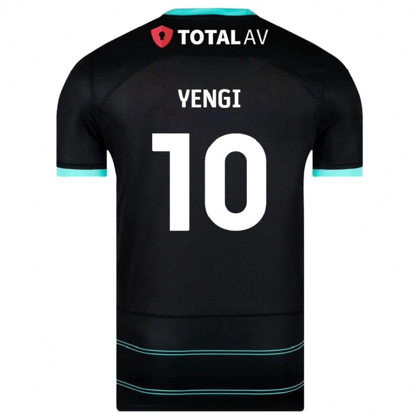 Danxen Herren Kusini Yengi #10 Schwarz Auswärtstrikot Trikot 2024/25 T-Shirt Schweiz