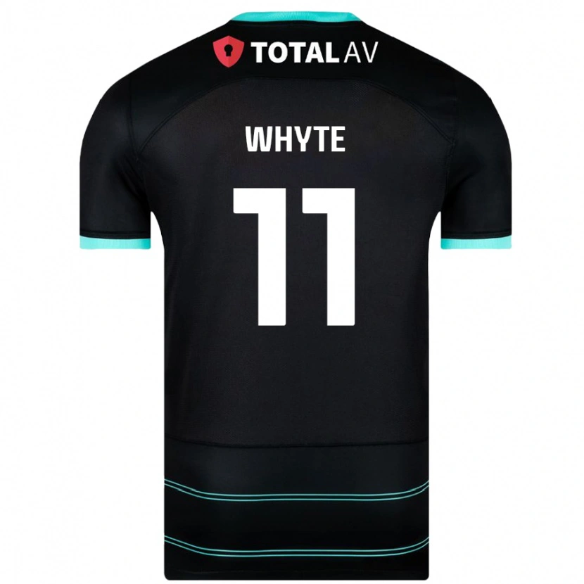 Danxen Herren Gavin Whyte #11 Schwarz Auswärtstrikot Trikot 2024/25 T-Shirt Schweiz