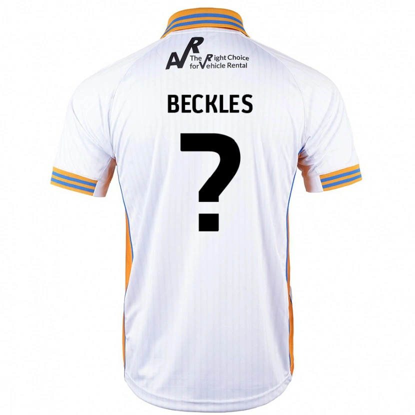 Danxen Herren Frankie Beckles #0 Weiß Auswärtstrikot Trikot 2024/25 T-Shirt Schweiz