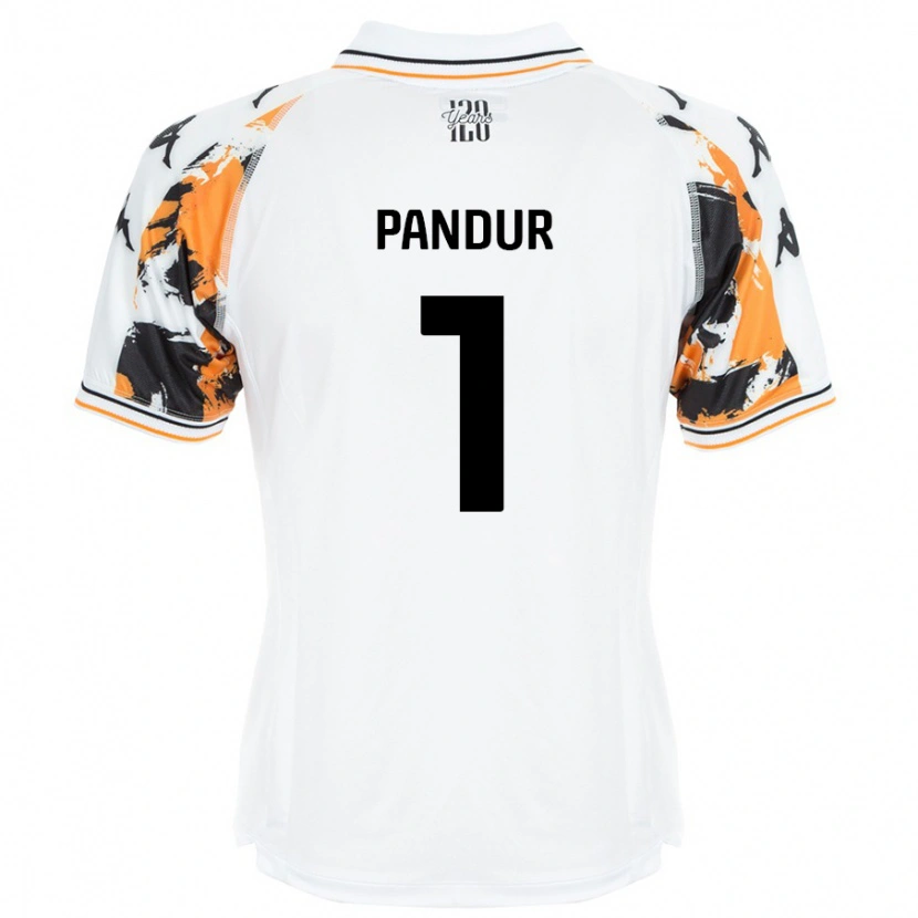 Danxen Herren Ivor Pandur #1 Weiß Auswärtstrikot Trikot 2024/25 T-Shirt Schweiz