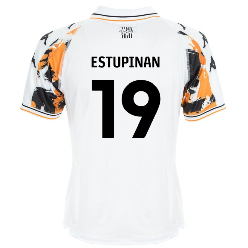 Danxen Herren Óscar Estupiñán #19 Weiß Auswärtstrikot Trikot 2024/25 T-Shirt Schweiz