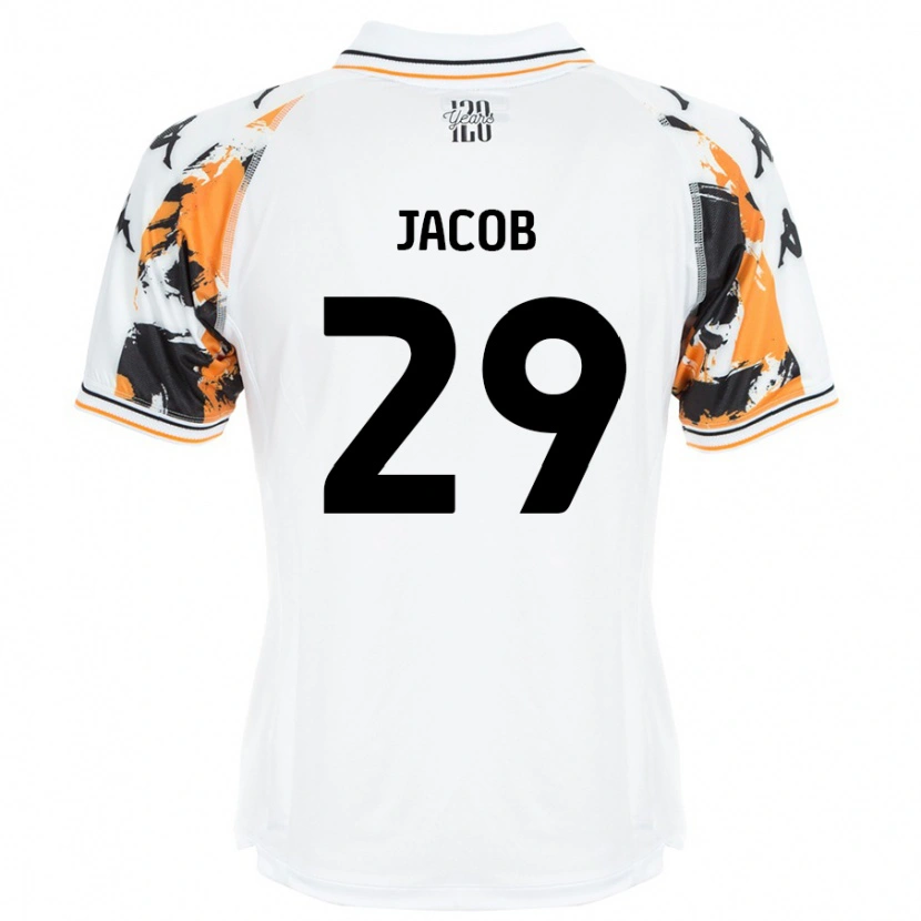 Danxen Herren Matty Jacob #29 Weiß Auswärtstrikot Trikot 2024/25 T-Shirt Schweiz