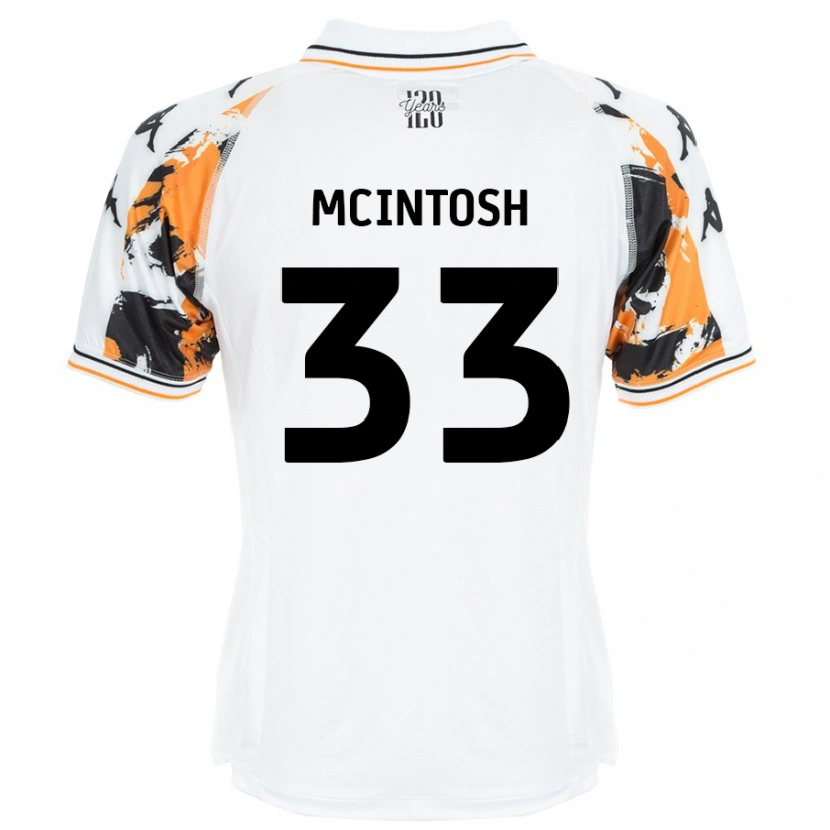 Danxen Herren Lucy Mcintosh #33 Weiß Auswärtstrikot Trikot 2024/25 T-Shirt Schweiz