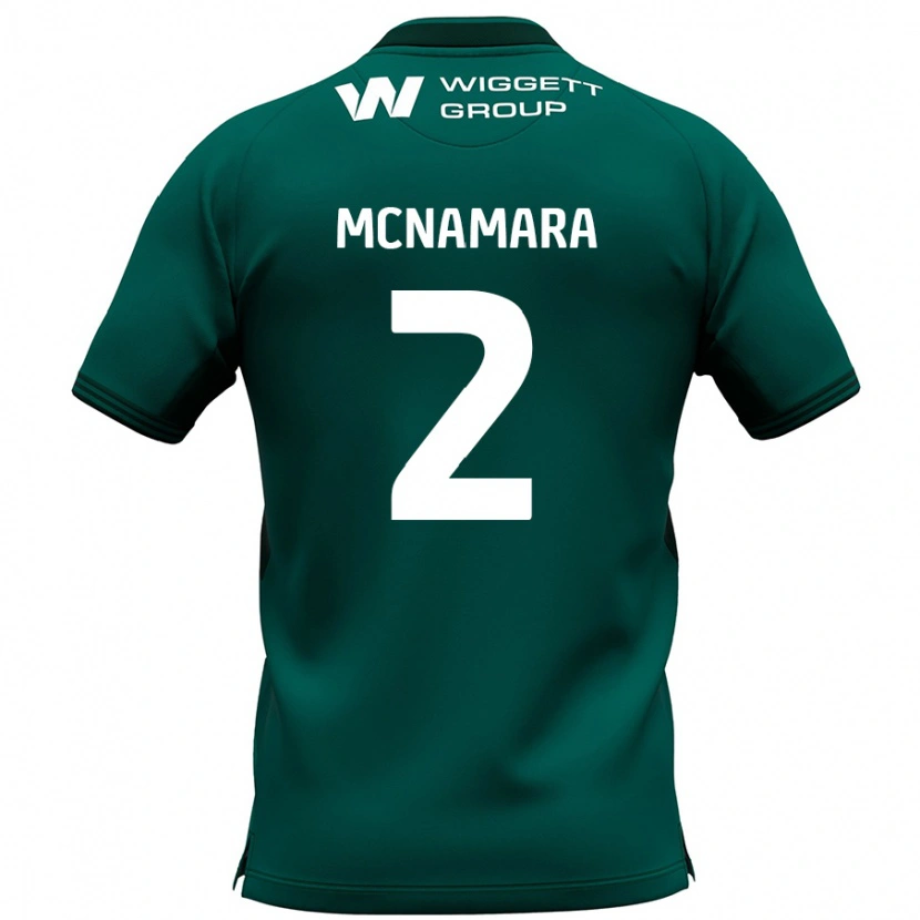 Danxen Herren Danny Mcnamara #2 Grün Auswärtstrikot Trikot 2024/25 T-Shirt Schweiz