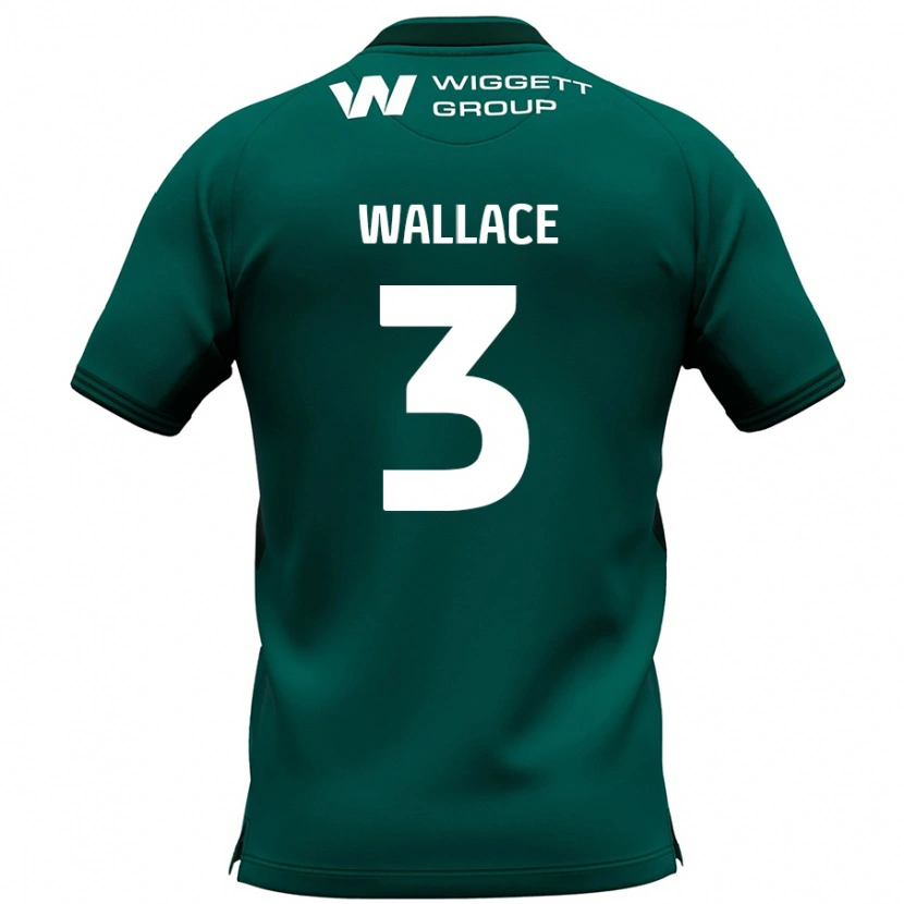 Danxen Herren Murray Wallace #3 Grün Auswärtstrikot Trikot 2024/25 T-Shirt Schweiz